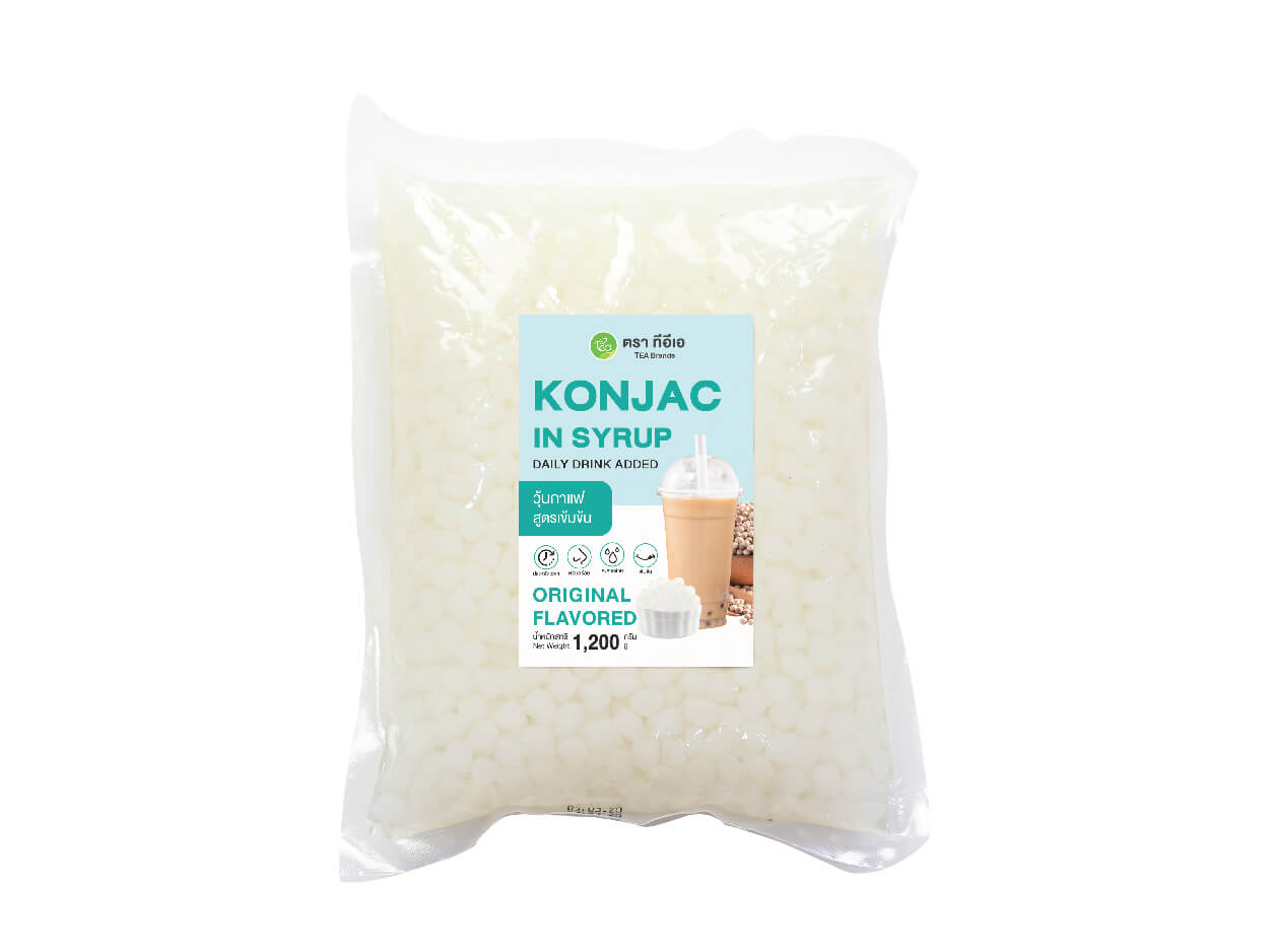 บุกใสในน้ำเชื่อม - Konjan in Syrup